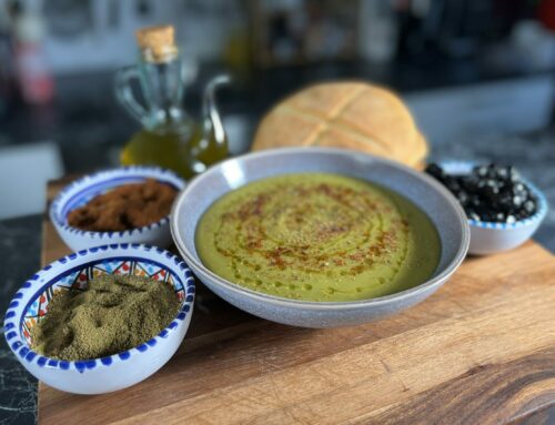 Bissara – Moroccan Green Split Peas Soup (Vegan)